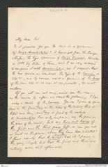 Nachlass Franz Steindachner, Brief von Robert Collett an Franz Steindachner (22.12.1883), Inv.Nr. 84.14, Seite 1